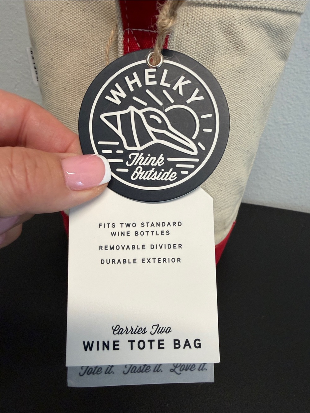 Whelky | Canvas Wine Tote Bag 🍷 - Picture 2 of 10